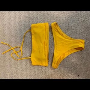 Yellow Bikini